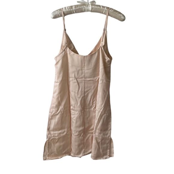 ETTITUDE Sateen Slip Dress Bamboo Oat small New in Box - Picture 4 of 13